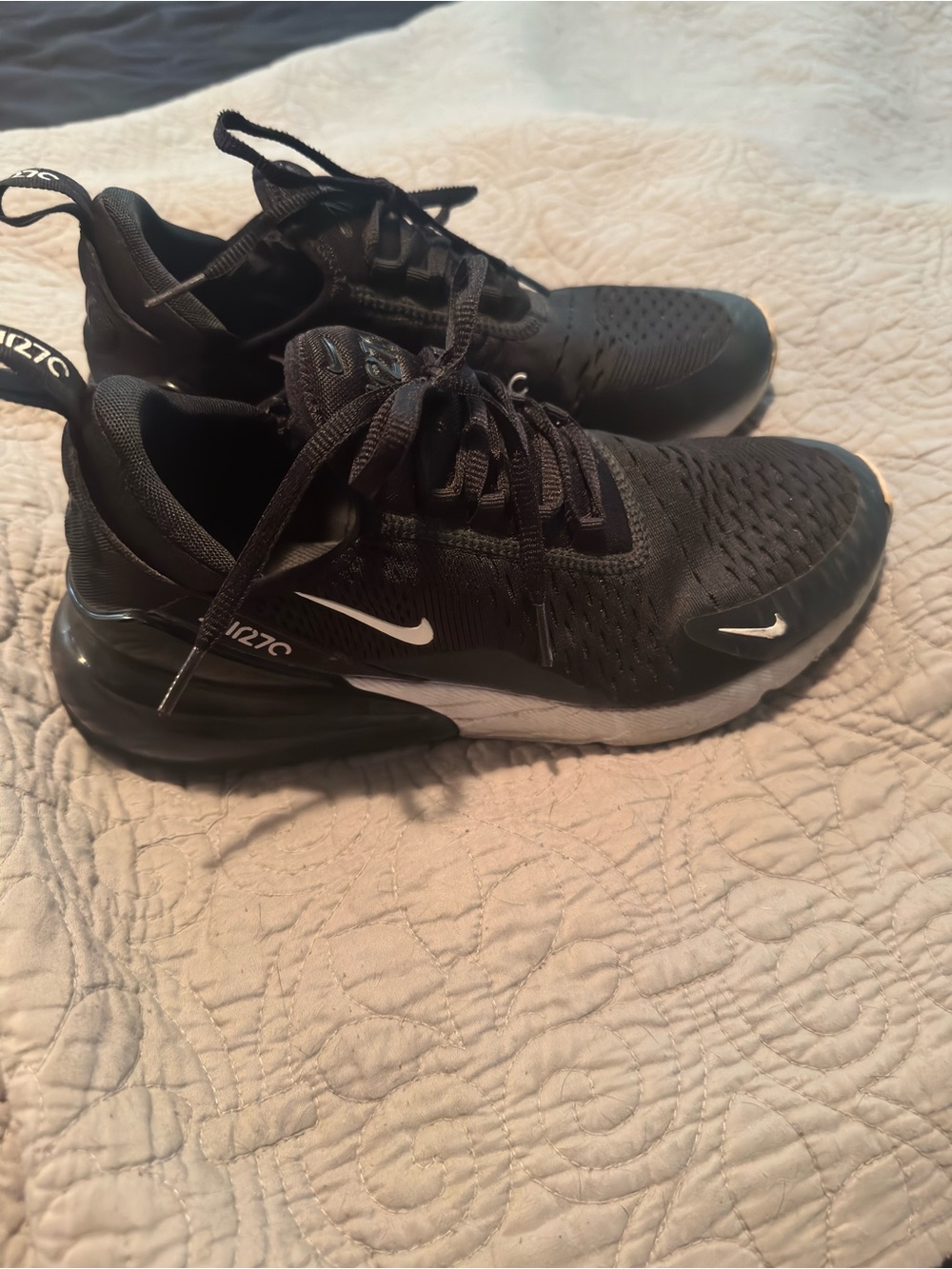 Nike Black & White Air Max 270